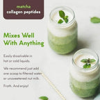 Matcha Collagen Powder with Marine Collagen Organic Green Tea Drink Mix Daily Beauty lifestyle view