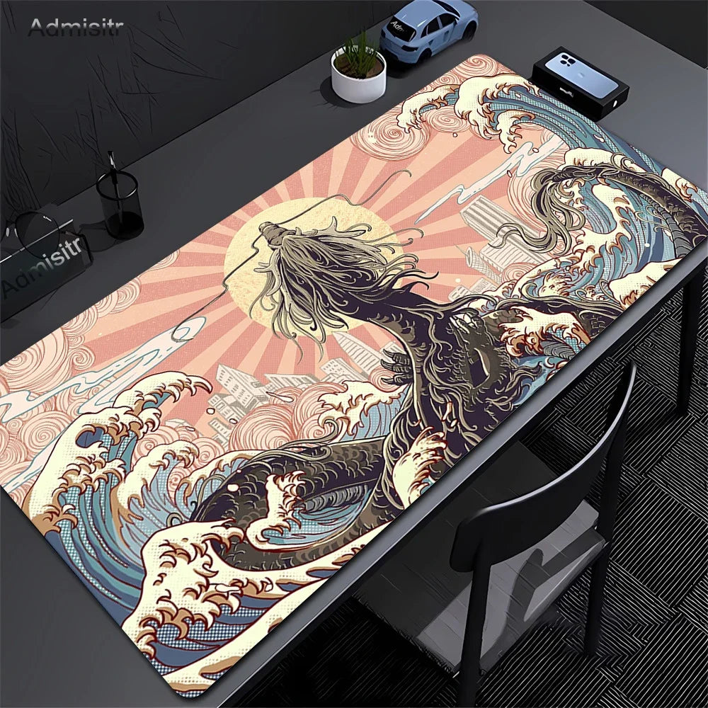 Oversized Gaming Mouse Pad | Non Slip Rubber Base Computer Desk Mat