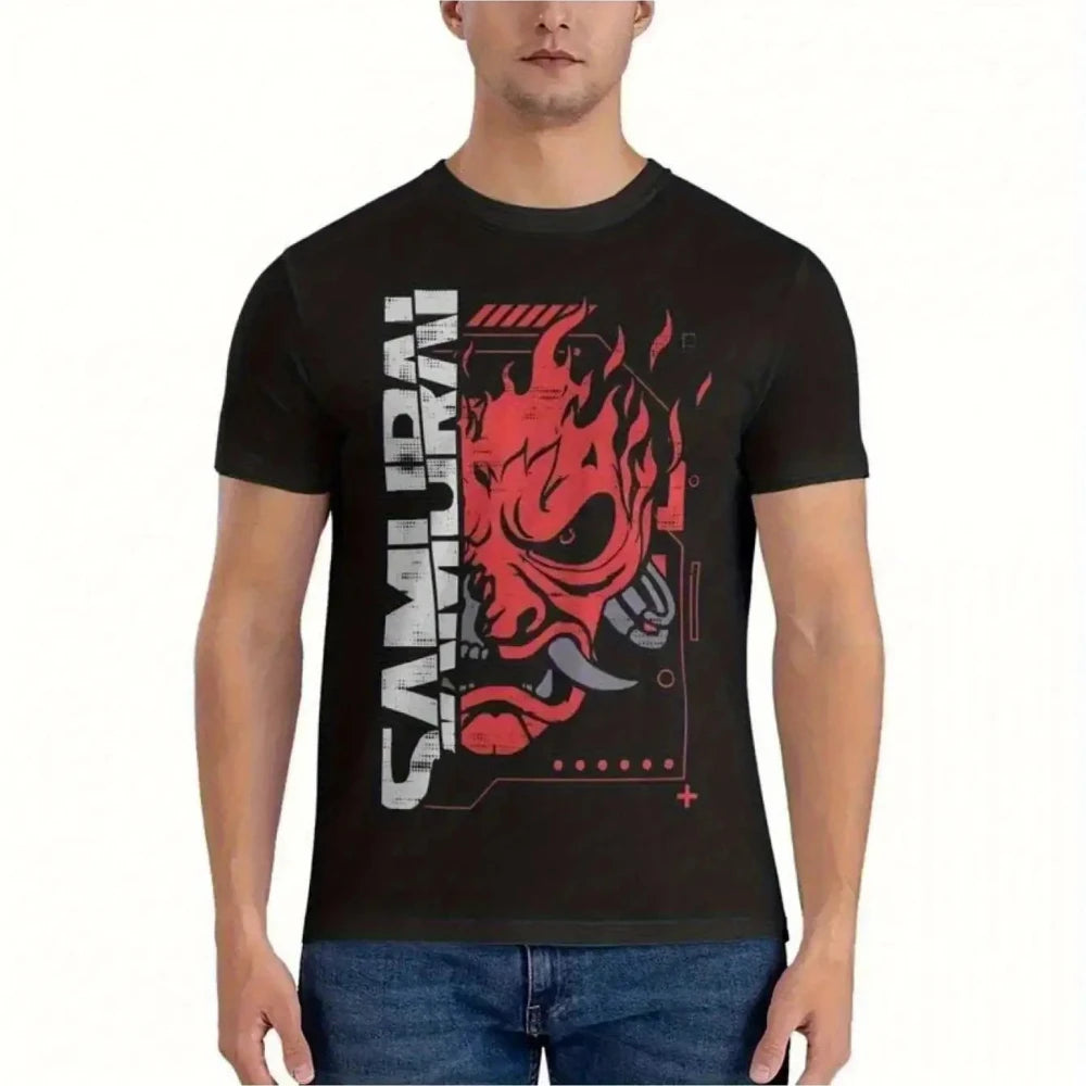 Solid Cotton T Shirt | Breathable Short Sleeve Pullover for Men