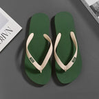 Basic PVC Summer Slippers | Lightweight Rubber Sole Outdoor Sandals for Men