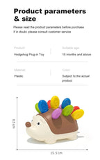 Montessori Baby Hedgehog Fine Motor Toy