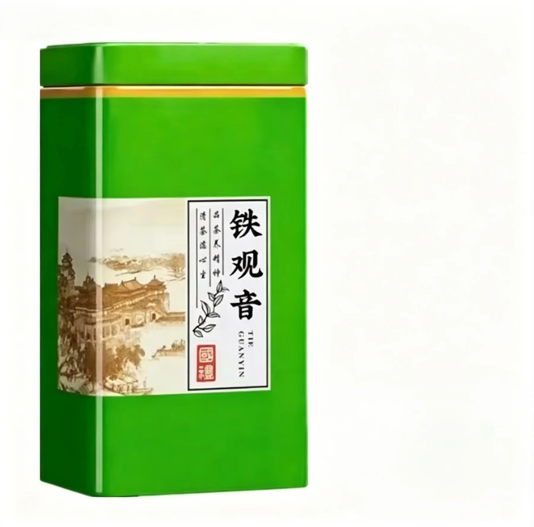 China Xinyang Maojian, Taiping Houkui Green Tea Set Zipper Bag Anji White Tea Universa close-up view