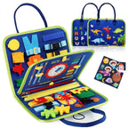 Montessori Busy Board Sensory Learning Toy