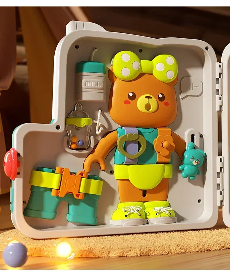 Montessori Busy Board for Toddlers