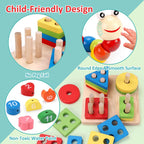 Montessori Wooden Educational Toy for Toddlers