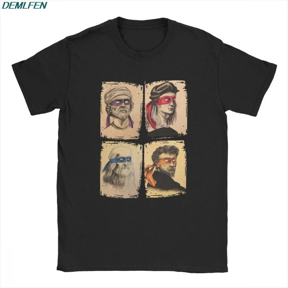 Cotton Elastane Printed Tee | Breathable Moisture Wicking Short Sleeve T Shirt for Men