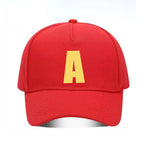Alvins and the Chipmunk Red Adjustable Baseball Cap Unisex S/P Movie Promo Geek Animation Graphic A/S/T Sun Hats Woman Man