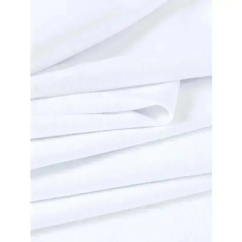 Unisex Oversized Cotton Tee | Solid Color Short Sleeve Casual T Shirt for All Seasons