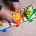 Max & Lea Montessori Sensory Shape Board Toys