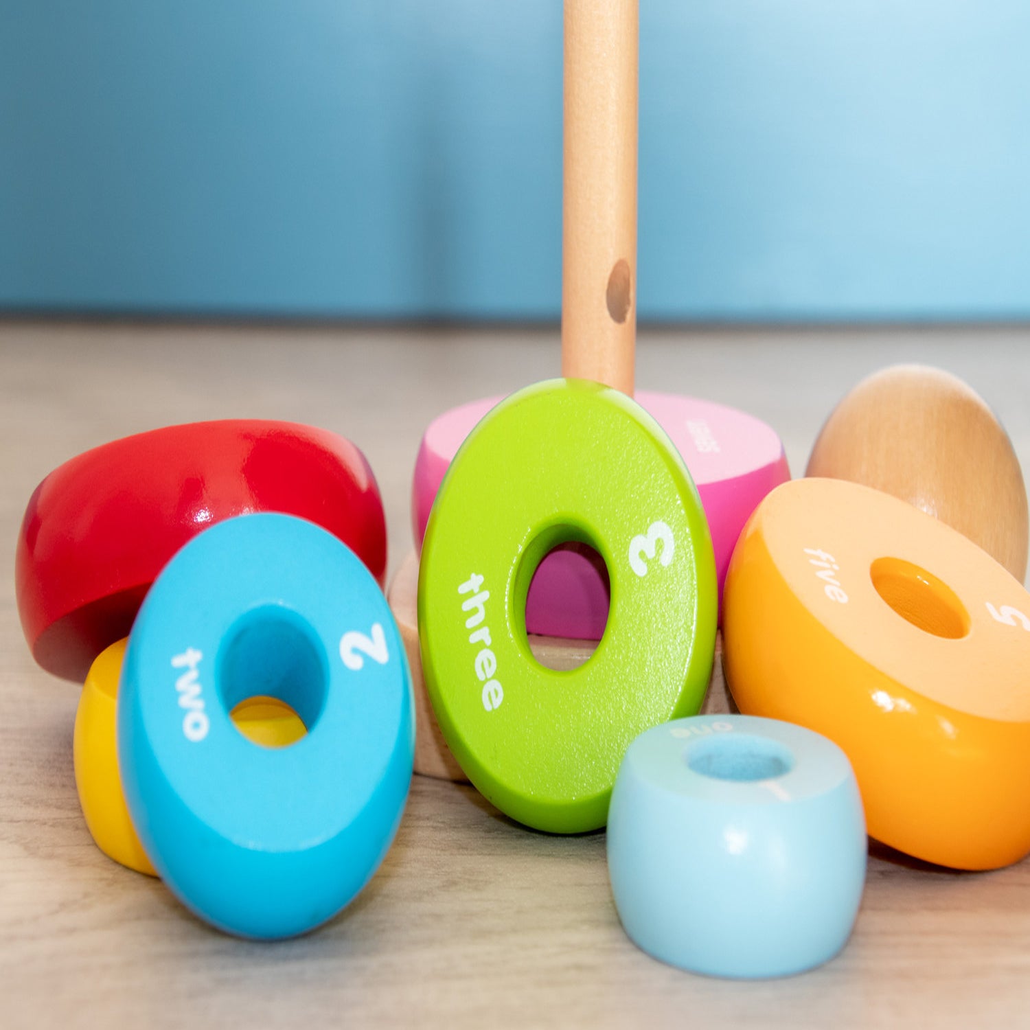 Max & Lea Montessori Sensory Rainbow Tower Toys
