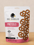 Snackolic Pretzels, Lightly Salted Pretzel Snack, Crunchy Pretzels, Gluten Free, Vegan Friendly, Non-GMO, No Preservatives, Natural Snack, 0.6 oz (17 g)